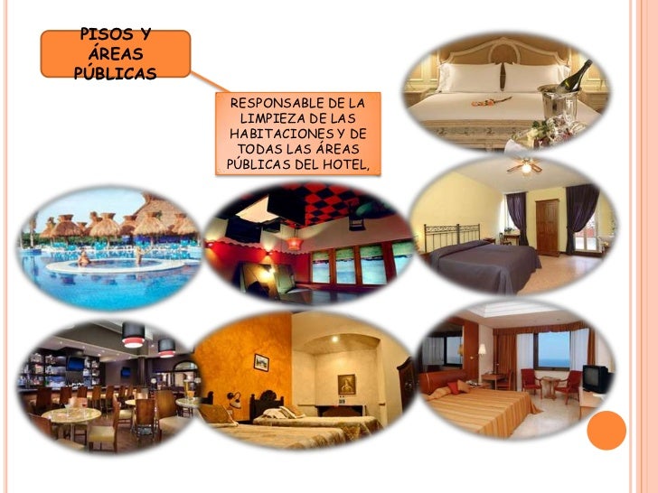 Departamento De Pisos Y Areas Publicas De Un Hotel