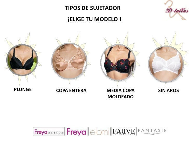 tipos de copa de bra