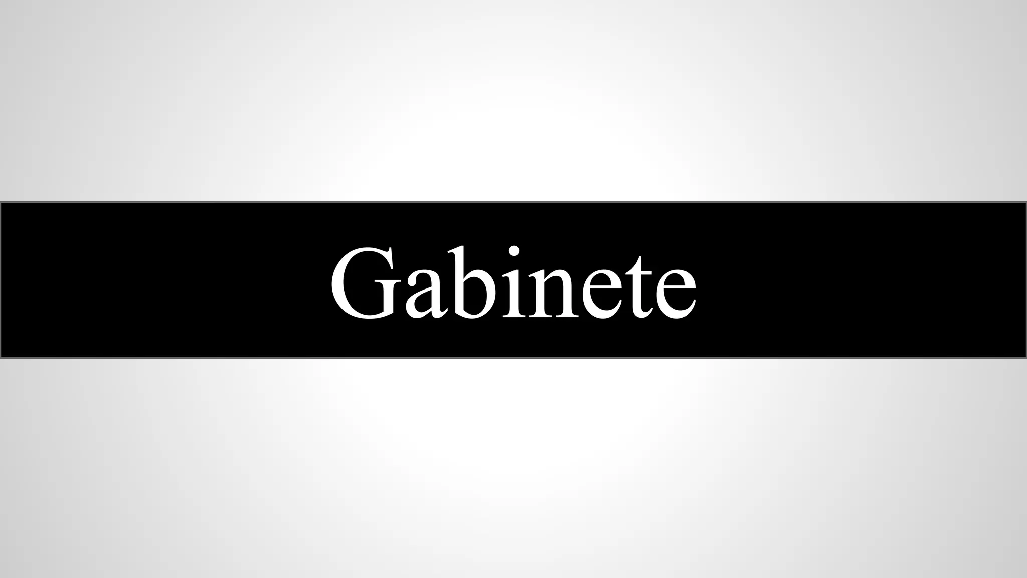 Gabinete

 