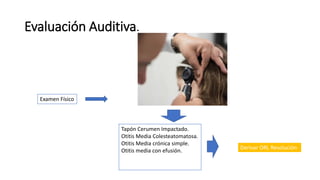 CSI seccion Evaluación Auditiva Visual aps | PDF