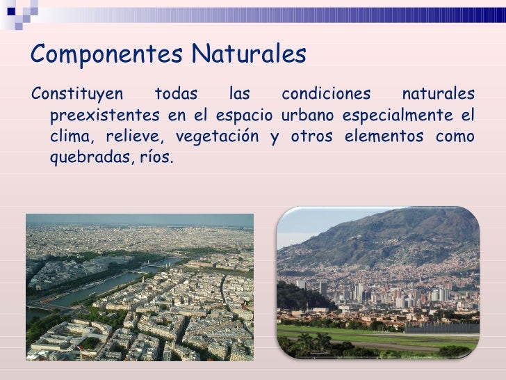 NATURALES Y CONSTRUIDOS