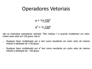 Operadores Vetoriais
 