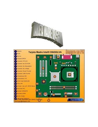 Componentes tarjeta madre