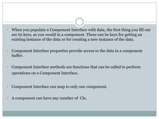Component interface | PPTX