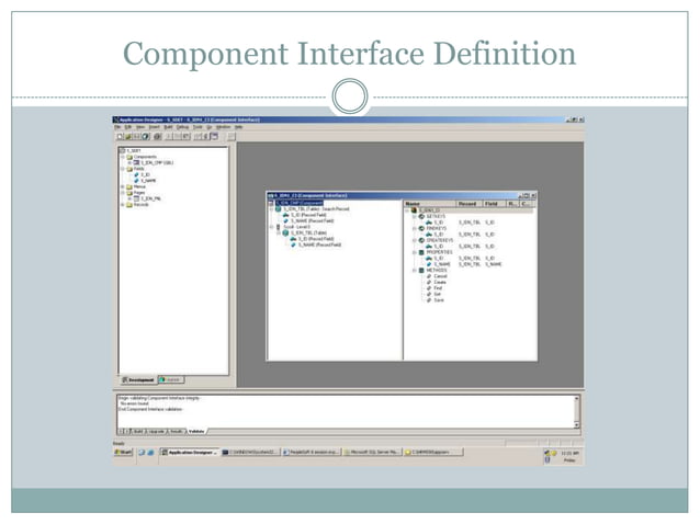Component interface | PPTX | Operating Systems | Computer Software and ...