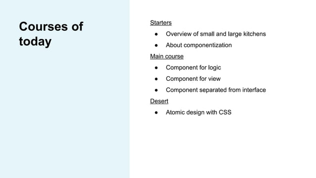 Componentization | PPT