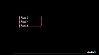 Row 3
Row 4
Row 5
lördag 24 januari 15
 