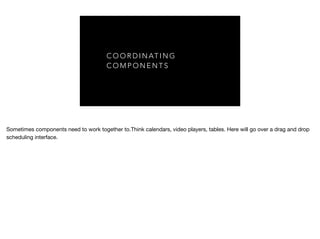 C O O R D I N A T I N G
C O M P O N E N T S
 