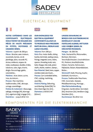 Components electricity