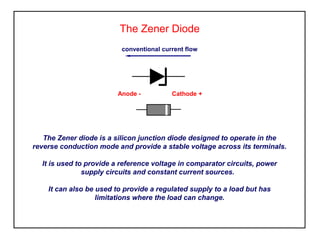 Diode Reference Flow Components the diode | PPT