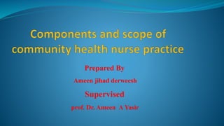 Prepared By
Ameen jihad derweesh
Supervised
prof. Dr. Ameen A Yasir
 