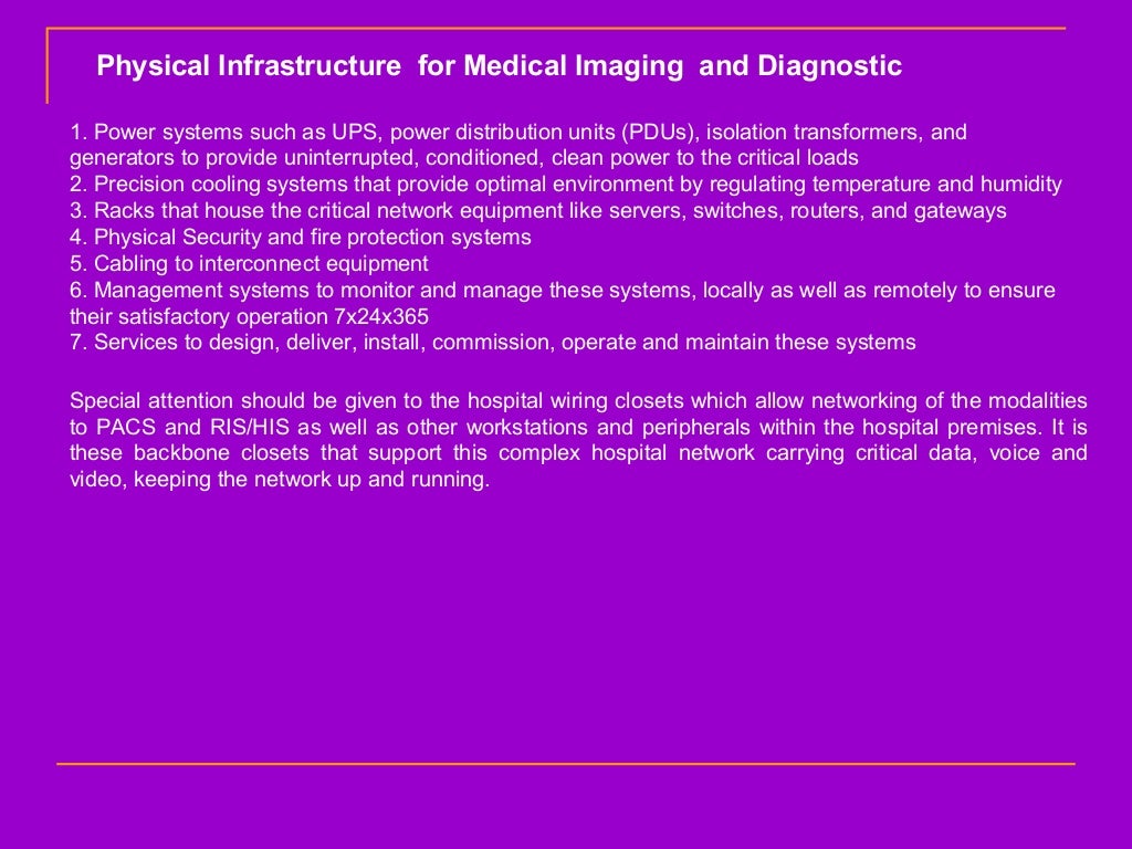 Components And Workflow Of A Digital Radiology Department