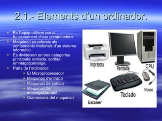 Components d’un ordinador | PPT