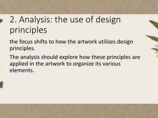 Components of an Art Critique_Contemporary Phi. Arts | PPTX