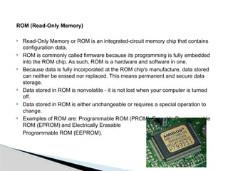 Rom Presentation Components of a Computer Systems1111.ppt