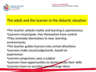 COMPONENTS OF A DIDATIC SITUATION TEACHING .pptx