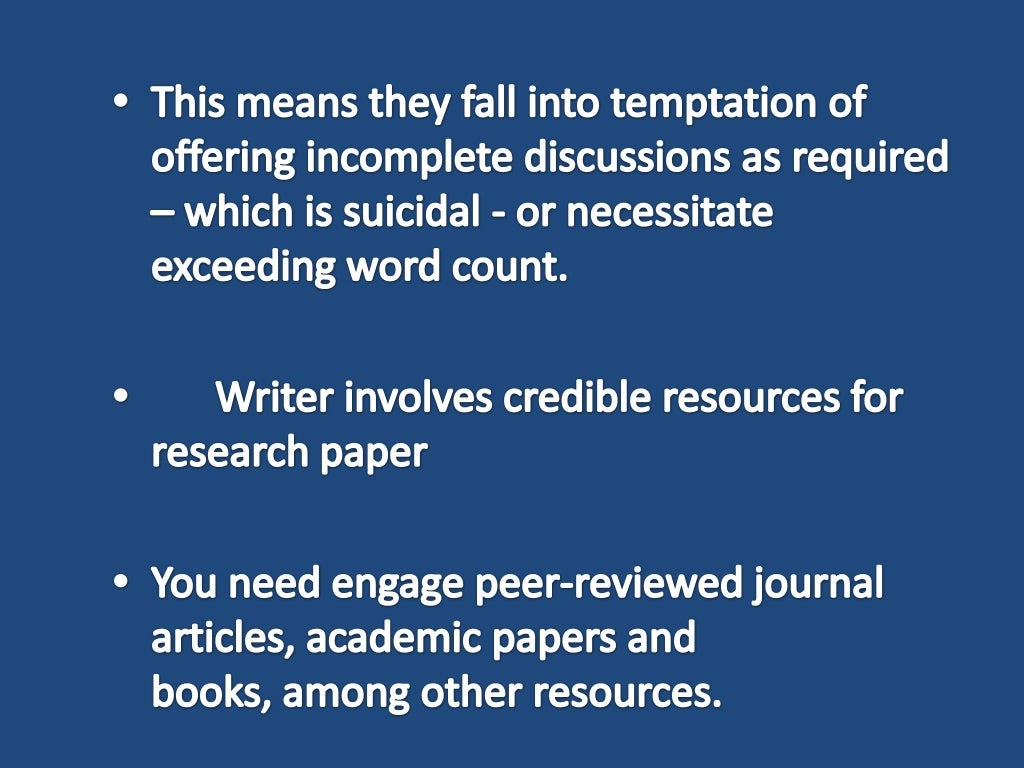 components of a good research paper