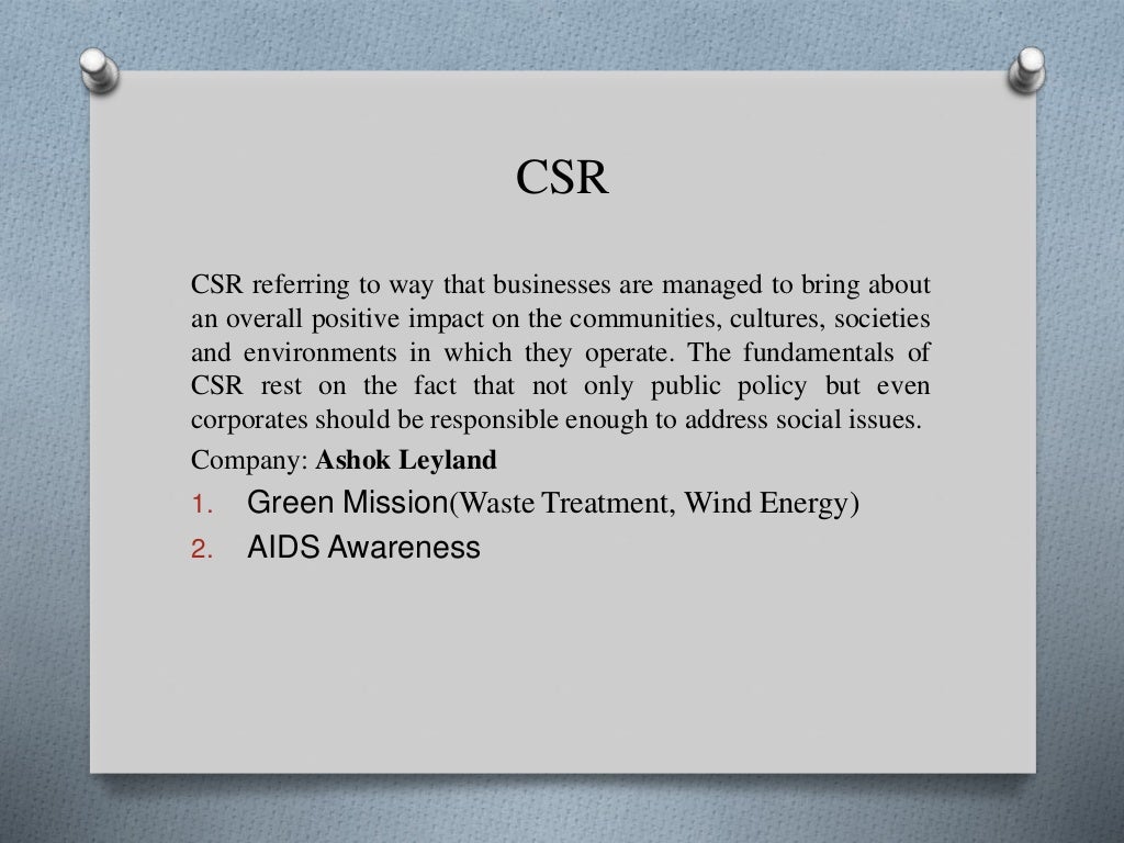 Components of annual report