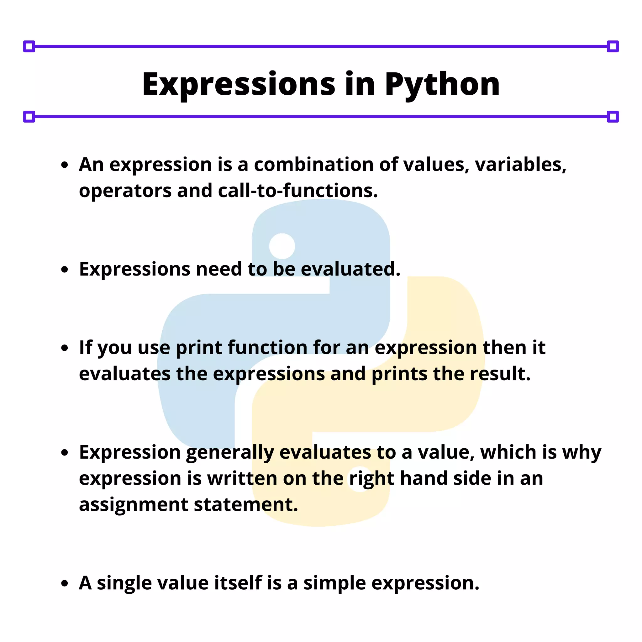 Components of a python program | PDF