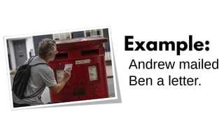 COMPONENTS OF A SENTENCE: Subject, predicate, direct and indirect ...