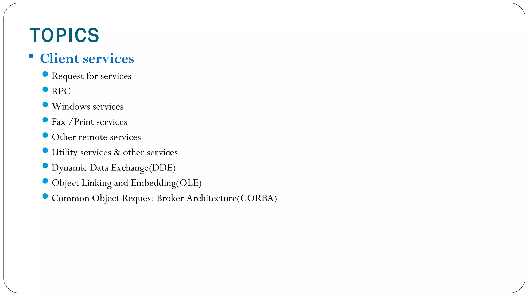 Components of client server application | PPT