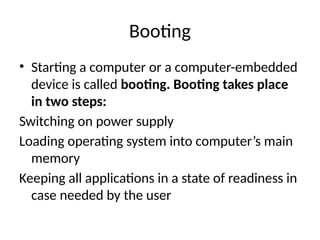 Components of Computer System: Input, Output Devices, CPU, Memory ...