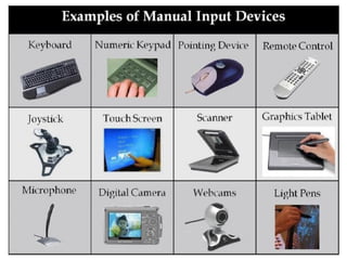 Components of Computer System: Input, Output Devices, CPU, Memory ...