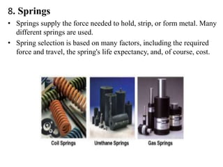 Components of die | PPTX