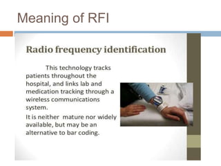 Meaning of RFI
 