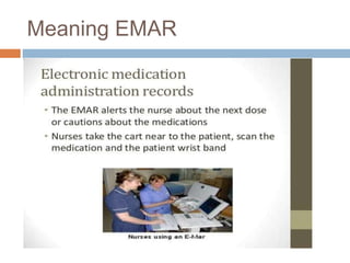 Meaning EMAR
 