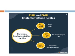 The Future of EHR
 The history of electronic health records is still
being written. EHRs have come a long way
since the d...