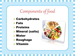 Components of food Slide 4