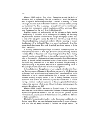 Components of Instruction