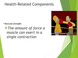 Muscular Strength Component Components of Physical Fitness G9 and 10.ppt