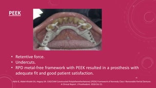 Components of RPD and Major connectors_Dr Shuchi Jain.pptx