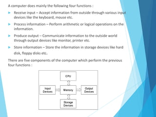 Components of the computer | PPT