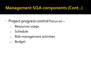 Components of the sqa system | PPTX