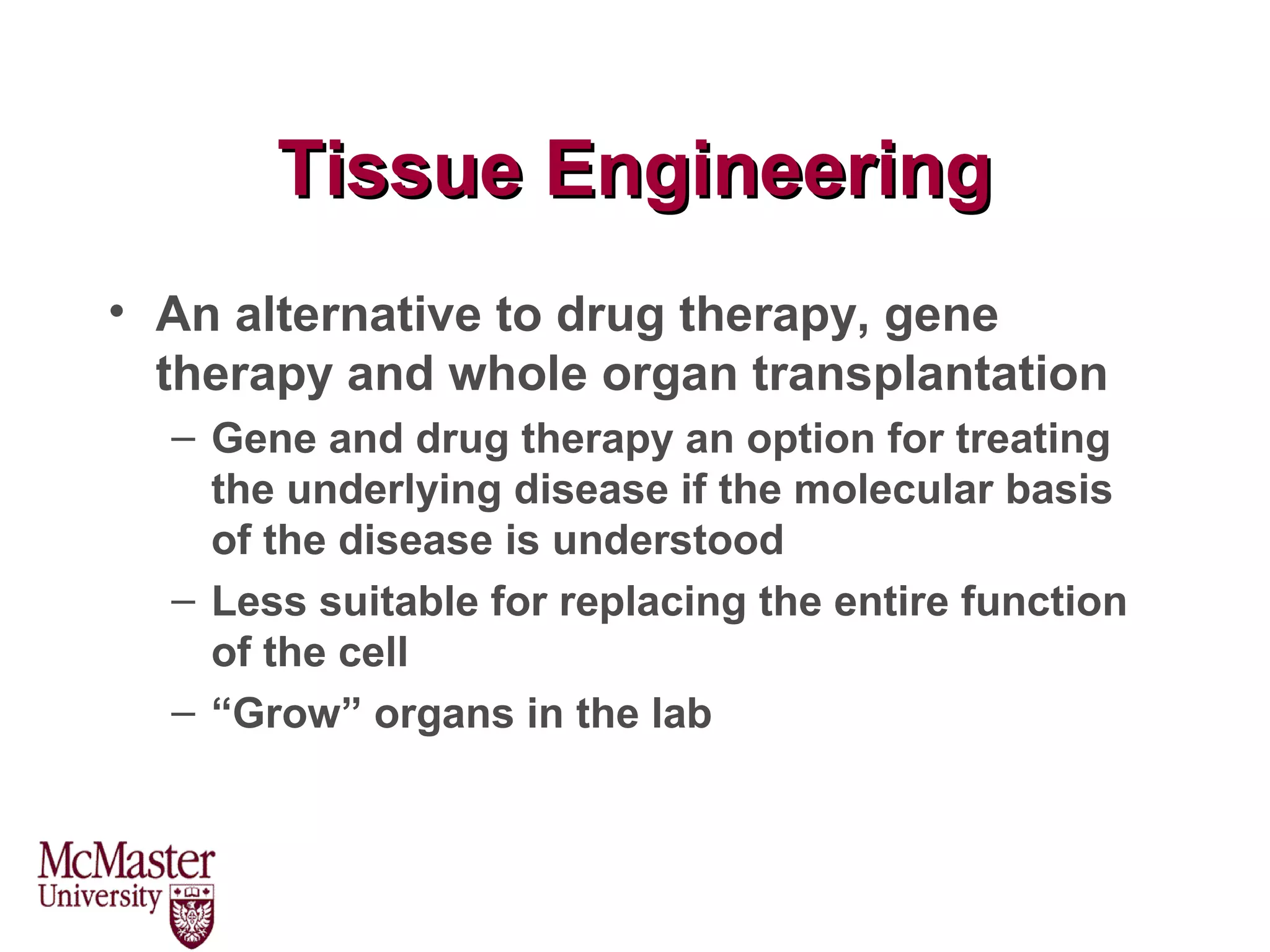 Components of tissue engineering | PPT