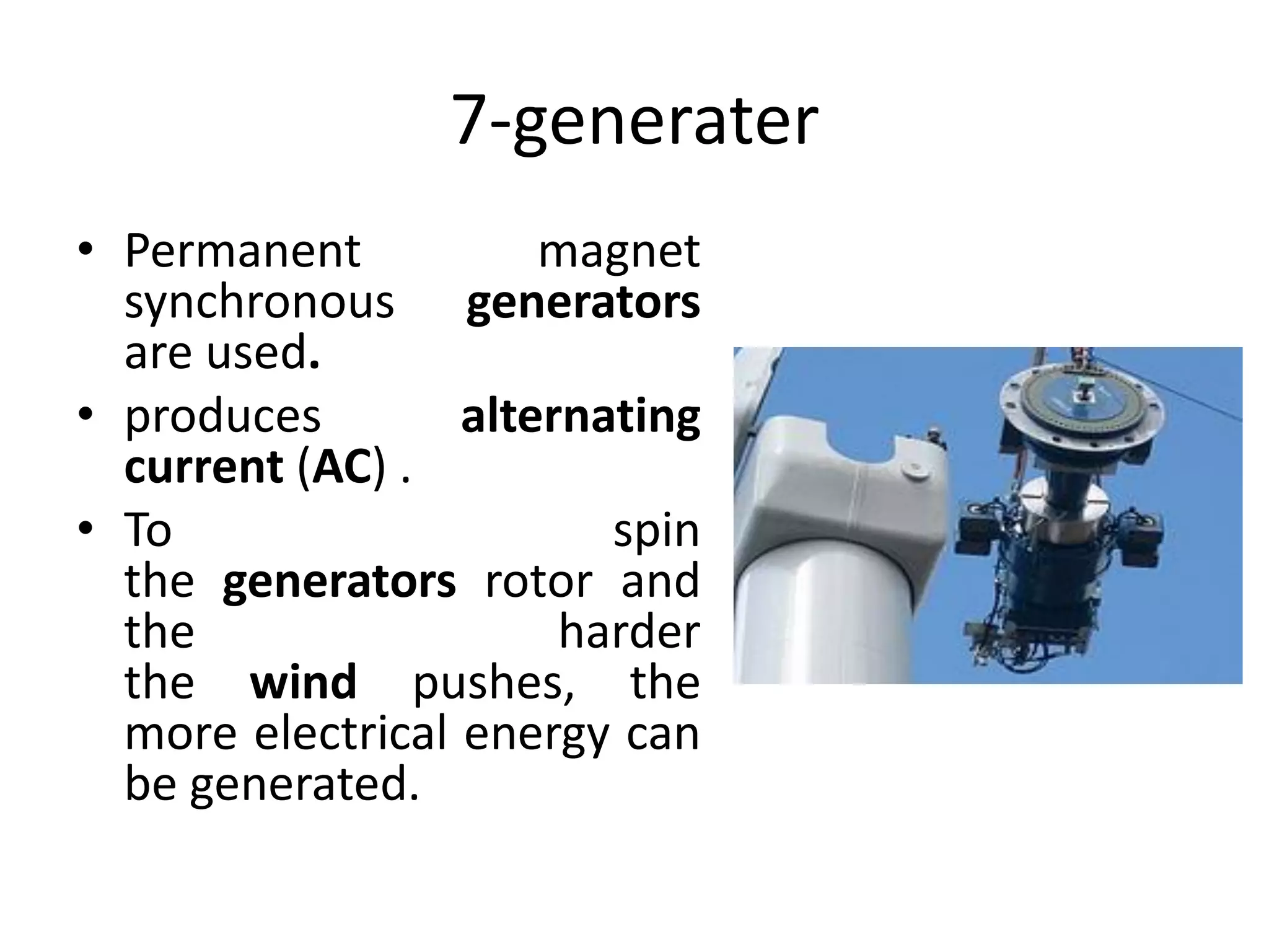 Components of wind mill | PDF