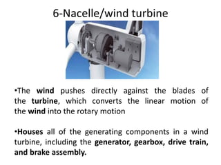 Components of wind mill | PDF