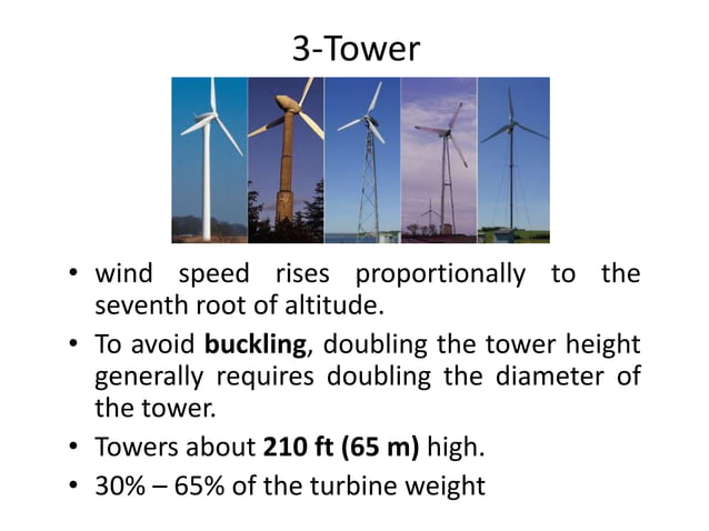 Components of wind mill | PDF