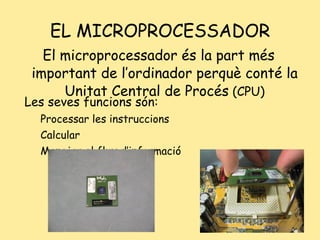 DISC DUR És un dispositiu d’emmagatzematge de dades, que utilitza etcnologia magnètica. 