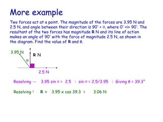 Components or resolved forces presentation.ppt