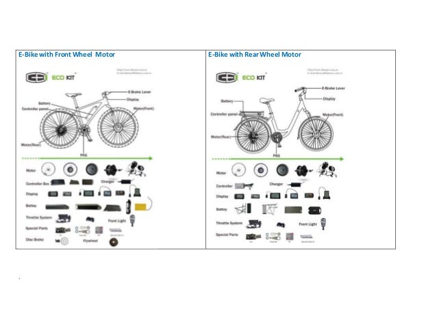 used electric bike parts