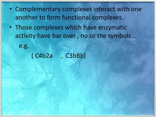 Complement system | PPTX