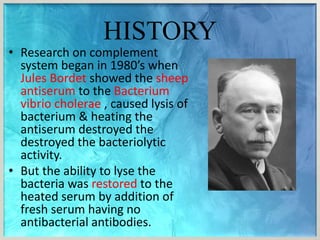 Complement system | PPTX