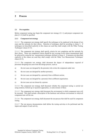 Component testing | PDF