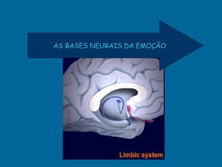 AS BASES NEURAIS DA EMOÇÃO
 