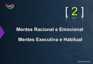 [ 2 ]Mentes Racional e EmocionalMentes Executiva e Habitual