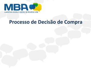 Processo de Decisão de Compra 